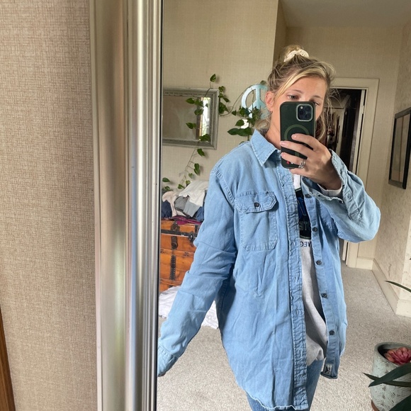 Wrangler Button Down Shacket - Picture 5 of 12